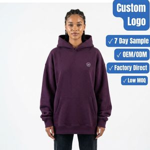 Sudadera con Capucha para Mujer, Estilo Urbano Personalizado, 100% Algodón, Interior Cepillado, con Cordón Ajustable, Directo de Fábrica - Product Image 1