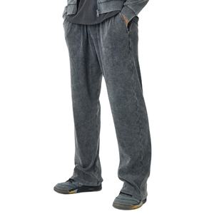 Pantalones Deportivos Personalizados de Alta Calidad con Apliques Gráficos Bordados, Pantalones Anchos y Holgados para Hombre - Product Image 3