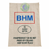Sacs à cordon imprimés 100% jute MTI PJB-2, emballage alimentaire écologique et biodégradable pour riz, cacao, café, maïs, etc., logo personnalisé