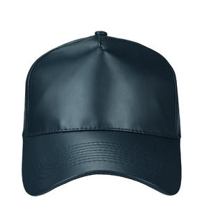 Genuine Cowhide Formal High Quality Vintage Customized Solid 6-Panel Common Leather Adjustable Unisex Sporty Baseball Wholesale - Product Image 4
