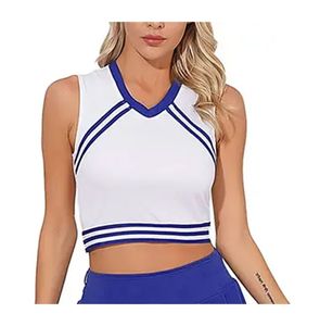 Uniforme de cheerleading élégant pour filles avec logo personnalisé pour les fêtes scolaires et les entraînements de cheerleading - Product Image 2