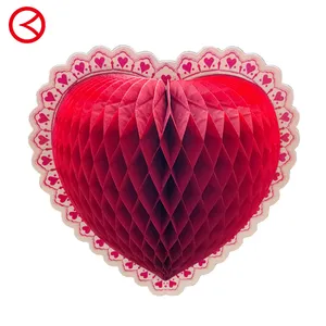 Paper decorations for wedding supplies, Valentine's day, heart decoration, CE-3953