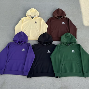 เสื้อฮู้ดดี้แบบสวมหัว 360 GSM ทุกสี ผ้าฝ้ายเฟรนช์เทอร์รี่ ปักลาย ผลิตโดย Meeroos Industries - Product Image 1