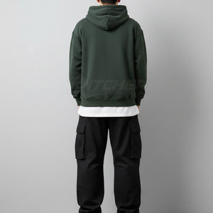Sweat à capuche décontracté et déchiré pour homme, streetwear stylé avec tissu confortable de qualité supérieure - Product Image 3