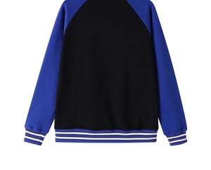 Chaqueta Universitaria Negra de Felpa Zeta Phi Beta 1920 con Bordado de Letras Griegas, Chaqueta Bomber para Mujer, Prenda de Alta Calidad - Product Image 2