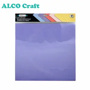 Scrapbooking 아이디어를 위한 12x12 색깔 핵심 cardstock 종이