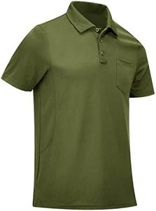 Polo en polyester pour homme, qualité professionnelle, coupe structurée, standard international, vêtement vierge pour broderie personnalisée en gros - Product Image 2