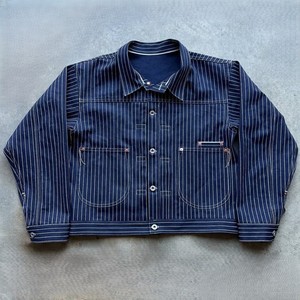 Veste en jean bleue pour homme, vente en gros |   Jean bleu |   Veste en jean pour homme, faible quantité minimale de commande |   Approvisionnement direct usine US - Product Image 6