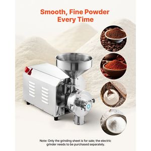 2 Pezzi Dischi di Ricambio in Ghisa per Macina Cereali Elettrica, Piastre di Macinazione Compatibili per Mulino per Farina - Product Image 6