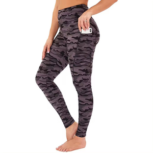 New Arrival High Quality Women's <b>Flared</b> Bell Bottom <b>Leggings</b> 100% Cotton/Bamboo Fiber Breathable Seamless Elastic Waist Workout - Product Image 4