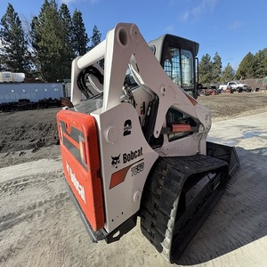 Chargeuse compacte sur chenilles Bobcat T650 de qualité industrielle avec moteur 220V pour travaux lourds - Product Image 4