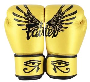 ถุงมือชกมวยหนังแท้ Fairtex Gold แบบปรับแต่งได้ ปิดด้วยแถบตีนตุ๊กแก ปิดนิ้วเต็มรูปแบบ สำหรับผู้ใหญ่ ใช้ฝึกซ้อมและต่อสู้ MMA - Product Image 2