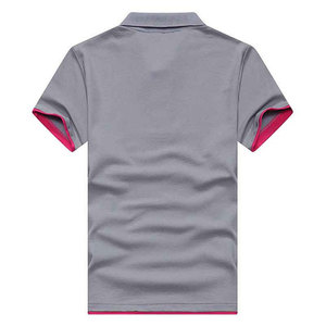 เสื้อโปโลเนื้อผ้าบางเบา ระบายอากาศได้ดี ดีไซน์คอเสื้อคลาสสิก เหมาะสำหรับใส่ลำลองและใส่ทำงานในออฟฟิศ - Product Image 2