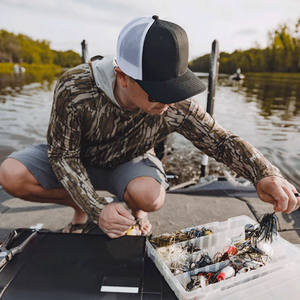 Nouveauté : Chemises de pêche à manches longues de haute qualité avec protection UPF 50, à capuche, camouflage, séchage rapide, vêtements de pêche pour hommes, logo personnalisé - Product Image 5