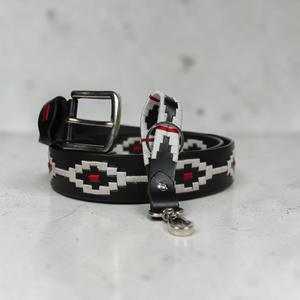 Ceinture Polo en Cuir de Vachette Véritable avec Logo Personnalisé, Cousue à la Main, Ceinture Gaucho en Cuir Véritable, Fournisseur Direct en Gros LPB-0080 - Product Image 5
