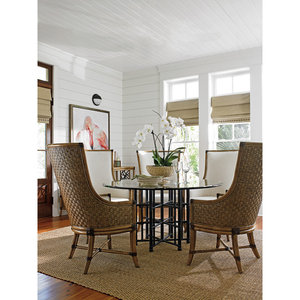 Fauteuil de salle à manger Twin Palms Balfour Host avec style élégant - Product Image 4