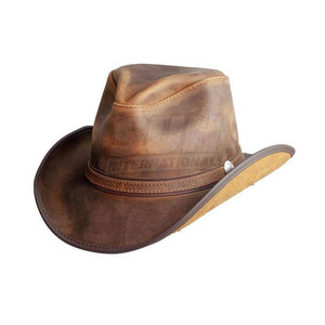 Sombreros Vaqueros de Cuero Premium Hechos a Medida, Ecológicos y Ajustables, SUH INTERNATIONAL SI-CBH-5511, para las Cuatro Estaciones, Novedad 2026 - Product Image 2
