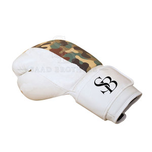 Guantes de Boxeo Profesionales de Alta Calidad, Nuevo Estilo, de Cuero, Duraderos, de Secado Rápido, Ligeros y que Absorben la Humedad - Product Image 4