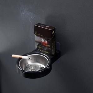 Cendrier de salle de bain en métal au design moderne avec couvercle, créatif, anti-éclaboussures, pour bureau, billard, décoration pour la maison et l'hôtel - Product Image 4