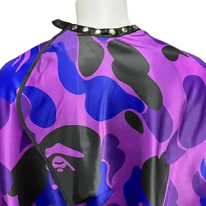Saaqaans Enterprises New Camouflage Barber Cape <b>Men</b> Professional Salon Snap Closures Water-Resistant Nylon Eco-Friendly High - Product Image 2