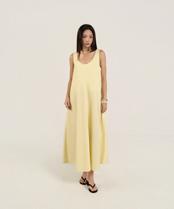 Vestido Maxi Holgado de Maternidad para Mujer, Prenda Informal, Transpirable, Ligero, Tejido 100% Algodón Ecológico - Product Image 3