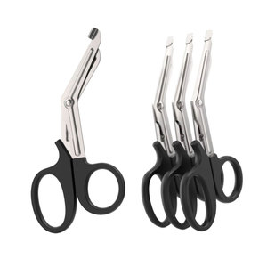 Tijeras Tácticas para Trauma, Multifuncionales, de Rescate de Emergencia, Cortador de Gasa para Trauma, Tijeras Médicas de Acero Inoxidable de Alta Resistencia - Product Image 1