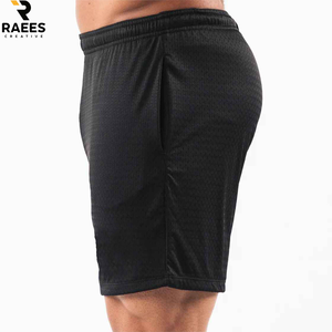 Shorts de sport respirants en maille pour hommes Darc Wolves, séchage rapide, fitness, entraînement, course à pied, jogging, motif uni - Product Image 3