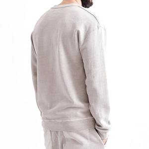 Custom <b>Men's</b> Heavy Cotton Fleece Jogger Sweatshirt Eco-Friendly Sports Sweatsuit Set Winter Suitable Plus Size Tracksuits - Product Image 3