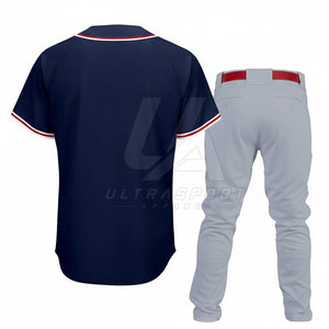 Nouvel arrivage, meilleur prix, uniforme de baseball respirant en polyester, haute qualité, pour hommes adultes, en vente en ligne - Product Image 5