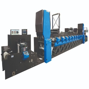 STARFLEX Narrow Web Automatic In-Line 6-<b>Color</b> Printing Machine Narrow Web Flexo Sticker Label Printing Press Shrink sleeve - Product Image 1