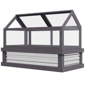 Mini Serra con Telaio in Alluminio - Copertura in Policarbonato Portatile di Piccole Dimensioni Design Moderno - Product Image 1