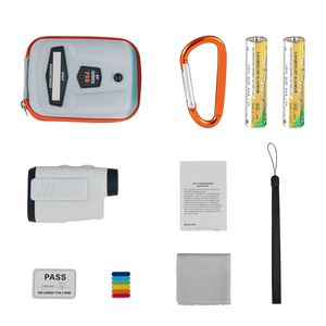 Telemetro da Golf 650 Iarde con Ingrandimento 7X, Laser a Lunghezza d'Onda 905nm, Accessorio per Golf e Caccia ad Alta Risoluzione - Product Image 1