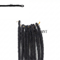 Extensions de cheveux synthétiques tressés pré-bouclés faits à la main, texture naturelle douce de qualité supérieure, pour femmes, vente en gros