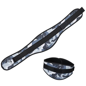 Ceinture de musculation en néoprène personnalisable avec logo, respirante, réglable, antidérapante, fermeture auto-agrippante, vente en gros, fitness, musculation - Product Image 1