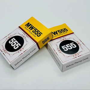 Juego de cartas mágicas Magic Trick MW 555, juego de 2 cartas de póquer rojas con marca de espía, fácil identificación de las cartas desde el reverso - Product Image 1