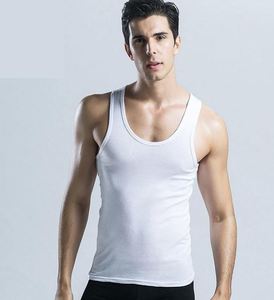 เสื้อกล้ามคอกลมผู้ชาย LUXE ATTIRE INDUSTRY ผ้าฝ้าย ระบายอากาศได้ดี สวมใส่สบาย เหมาะสำหรับฤดูร้อน ผ้าถักน้ำหนัก 120 กรัม - Product Image 5