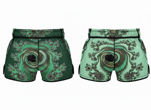 Shorts de sport personnalisés pour la boxe, le MMA, le kickboxing, la gym, la Muay Thai, avec couleur et taille sur mesure, design imprimé personnalisé pour hommes. - Product Image 3