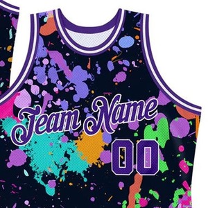 Ensembles de maillots de basketball personnalisés pour hommes – Tenues de sport respirantes pour l'entraînement universitaire et les clubs – Maillot de basketball couleur 2026 - Product Image 2