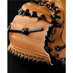 Gant de receveur de baseball réglable en cuir durable pour le baseball - Product Image 6