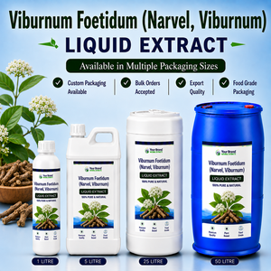 Extrait Liquide de Viburnum Foetidum (Narvel Viburnum) – Complément Herbal Végétal de Qualité Alimentaire – Plusieurs Tailles Disponibles - Product Image 1