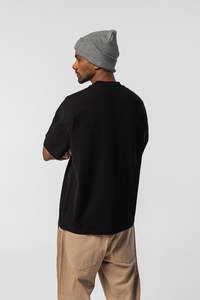Camiseta HSI de Manga Corta con Cuello Redondo y Estampado de Serigrafía Extra Grande, 300g, Corte Regular para Hombre, Ecológica, 100% Algodón, Secado Rápido - Product Image 3