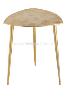 Mesa de centro con acento de latón de alta calidad de diseño moderno, nuevos muebles de Metal para sala de estar, oficina, comedor, uso doméstico - Product Image 5