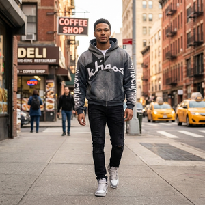 เสื้อฮู้ดดี้พรีเมียมสำหรับผู้ชาย คุณภาพสูง ผ้าฟลีซหนานุ่ม สไตล์สตรีทแวร์ลำลอง เสื้อพูลโอเวอร์สำหรับออกกำลังกายและฝึกซ้อม - Product Image 4