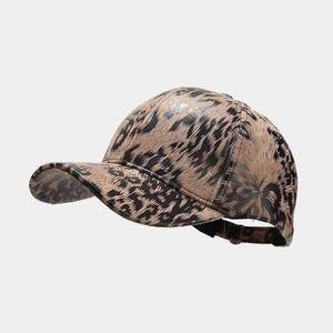 Gorra de Béisbol de Cuero Marrón, Unisex, Ajustable, Informal, para Adultos, para las Cuatro Estaciones - Product Image 4
