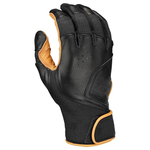 ถุงมือตีเบสบอลผู้ชายรุ่นฮิต สีดำน้ำตาล ผ้าหนังกันลื่น สวมใส่สบาย - Product Image 3
