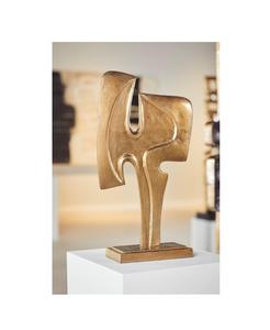 Objetos decorativos de metal inspirados en el diseño, esculturas hechas para una presentación interior elegante. - Product Image 1