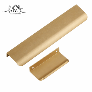 Poignées de meubles modernes en laiton durable en forme de champignon pour commodes, armoires, tiroirs, cuisines et salons - Product Image 3