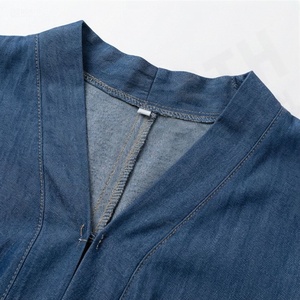 Abaya Modeste Grande Taille Respirante Broderie Ramadan Kaftan Vêtements Islamiques Femme Musulmane Taille Personnalisable Designer - Product Image 4