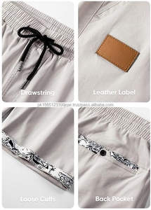 2025 26 Men <b>Shorts</b> Summer Solid Mens Slim Beach <b>Shorts</b> Cotton Casual Male Elastic Waist <b>Shorts</b> Jogger <b>Short</b> <b>Sweatpants</b> - Product Image 4