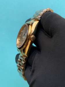 Reloj de Pulsera BOJ Plain R.O.L.E.X.29 de 41 mm, Dorado, Acero Inoxidable, Mecánico, Automático, Japonés, Analógico, para Hombre, Precio Bajo, Oferta - Product Image 3